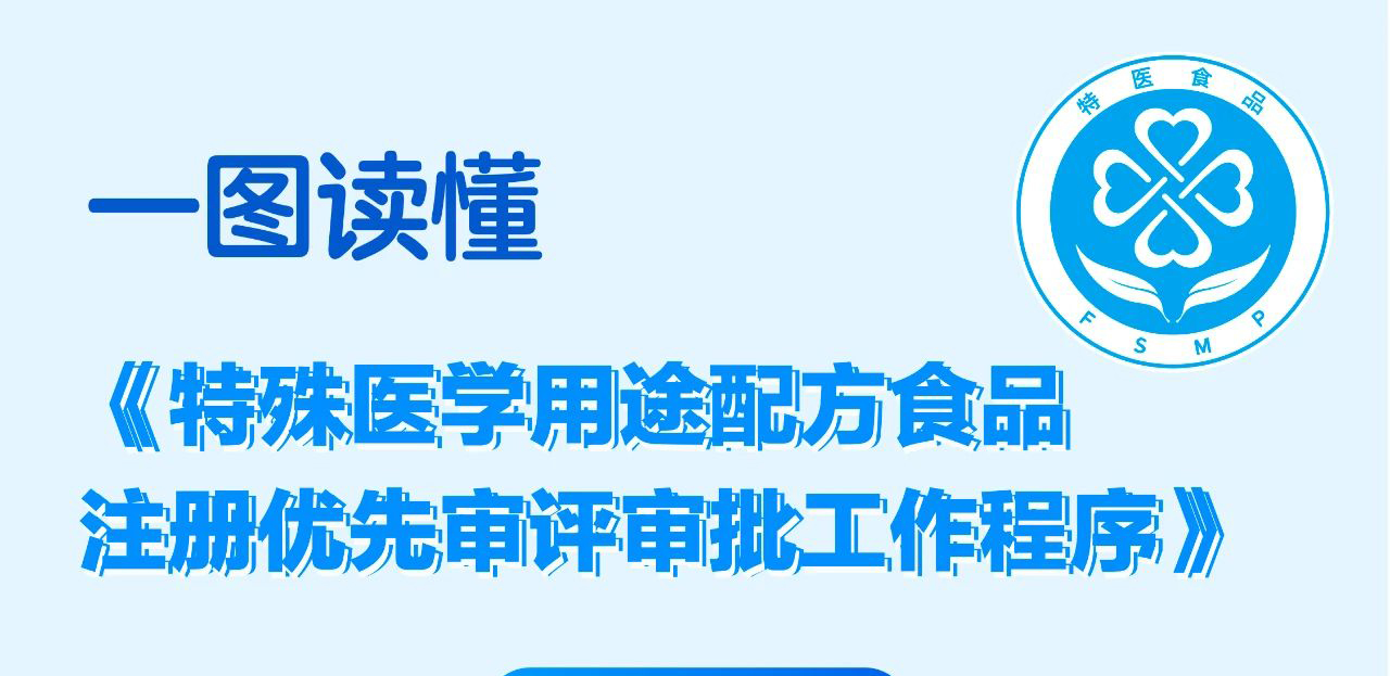  罕见病类等临床急需特医食品注册优先审评审批新规发布！（附一图读懂）