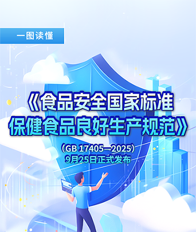 两部门联合发布《食品安全国家标准 保健食品良好生产规范》（附一图读懂）